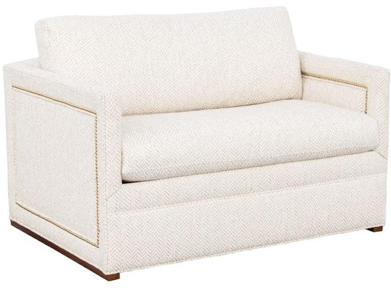 Fairfield Chair Company Living Room Serenity Track Arm Twin Size Sleeper 3010-66 at Norwood Furniture