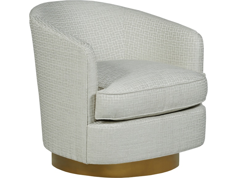 Fairfield Chair Company Living Room Tipsy Swivel Chair 1138-31-7 at Norwood Furniture