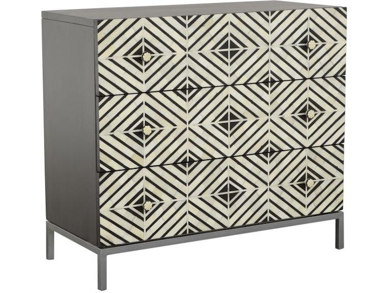 Fairfield Chair Company Living Room Willow Three Drawer Chest 8173-CH at Norwood Furniture