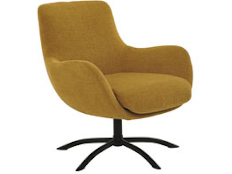 Fjords Living Room Skagen Low back chair with Tilter and metal star swivel base Tilter and Metal Star Swivel Base 773036-US at Norwood Furniture