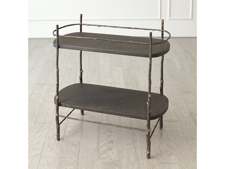 Global Views Bar and Game Room Grove Bar-Bronze 7.80613 at Norwood Furniture