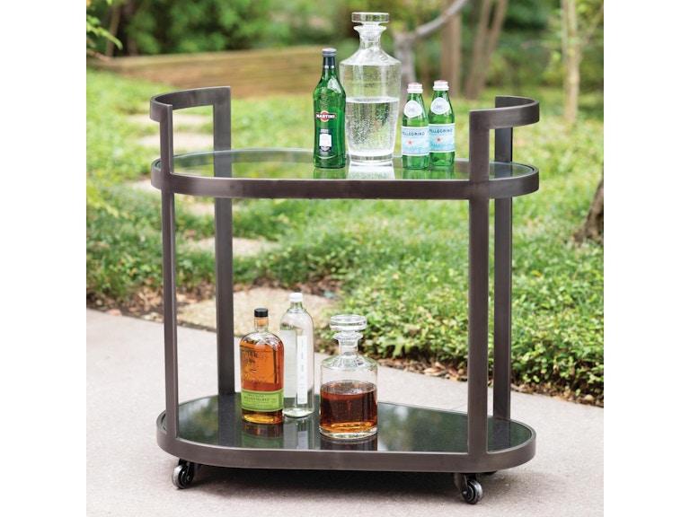 Global Views Bar and Game Room Regan Bar-Antique Gunmetal 7.91096 at Norwood Furniture