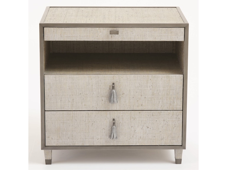 Global Views Bedroom Argento Bedside Chest AG2.20009 at Norwood Furniture