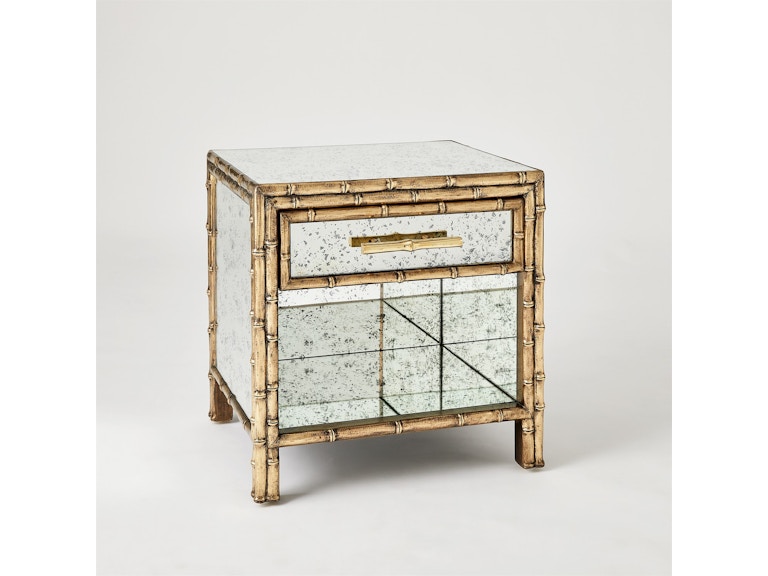 Global Views Bedroom Bamboo Bedside Chest 9.93966 at Norwood Furniture