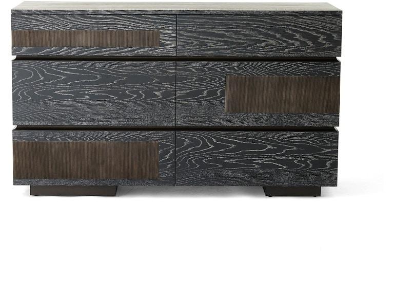 Global Views Bedroom Brazil Dresser-Black Cerused Oak RT2018 at Norwood Furniture