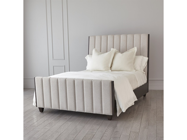 Global Views Bedroom Channel Bed-Candid Fleece-Queen 7.20196 at Norwood Furniture