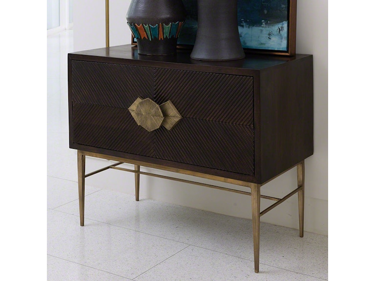 Global Views Bedroom Galapagos Two-Drawer Chest 9.92359 at Norwood Furniture