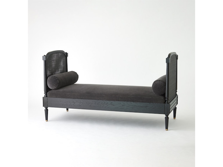 Global Views Bedroom Josephine Daybed-Blackened Oak 2764 at Norwood Furniture
