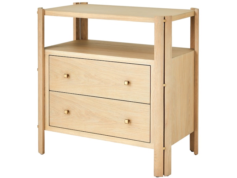 Global Views Bedroom Paxton Bedside Dresser ASH2095 at Norwood Furniture