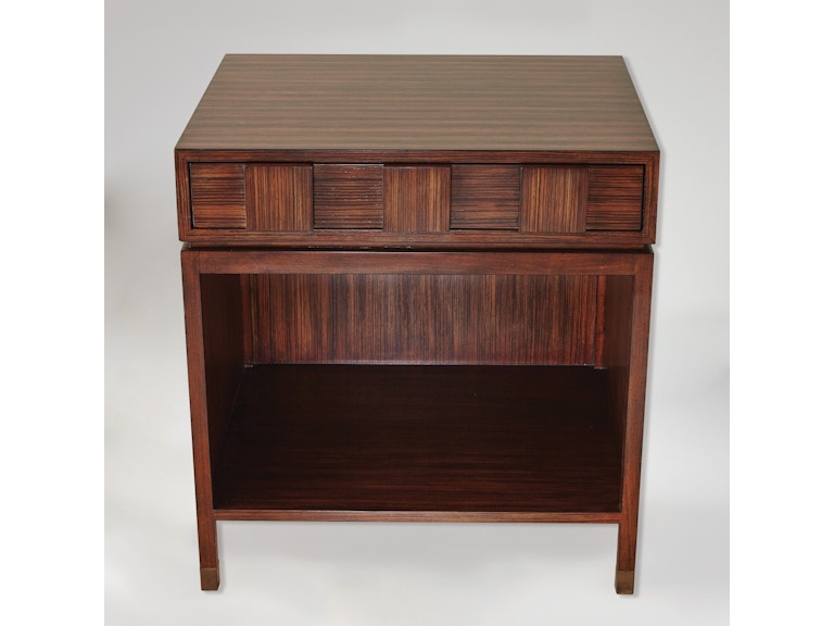 Global Views Bedroom Quad Block Bedside Table 2559 At Norwood Furniture