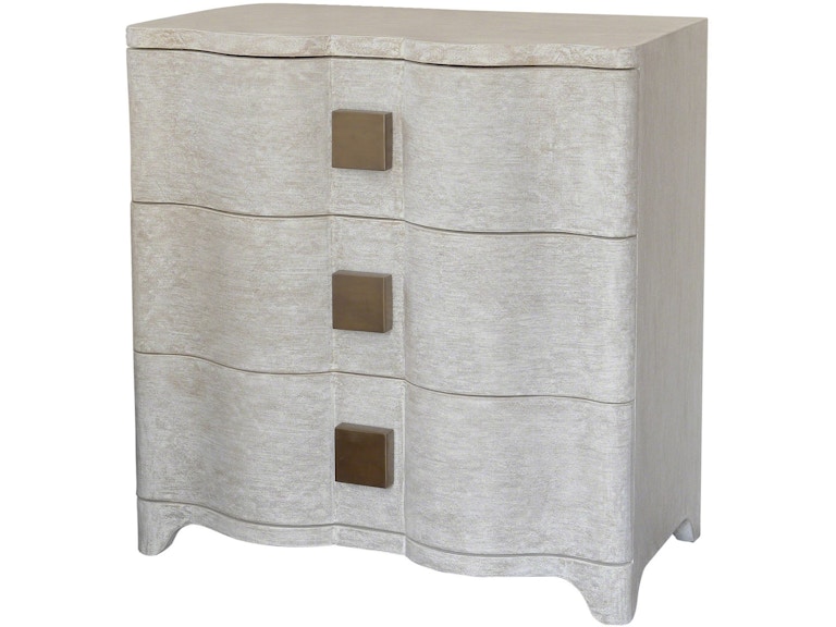 Global Views Bedroom Toile Linen Bedside Chest 7.20053 at Norwood Furniture