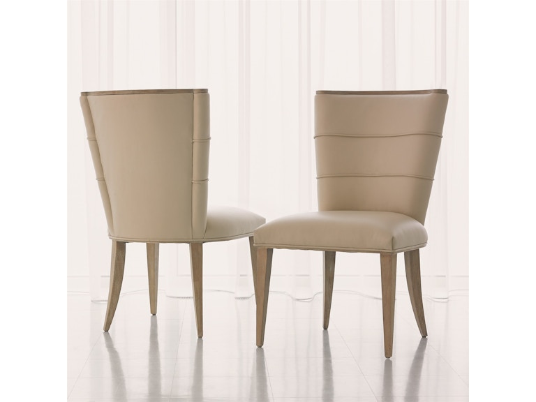 Global Views Casual Dining Adelaide Side Dining Chair-Beige 7.20094 at Norwood Furniture