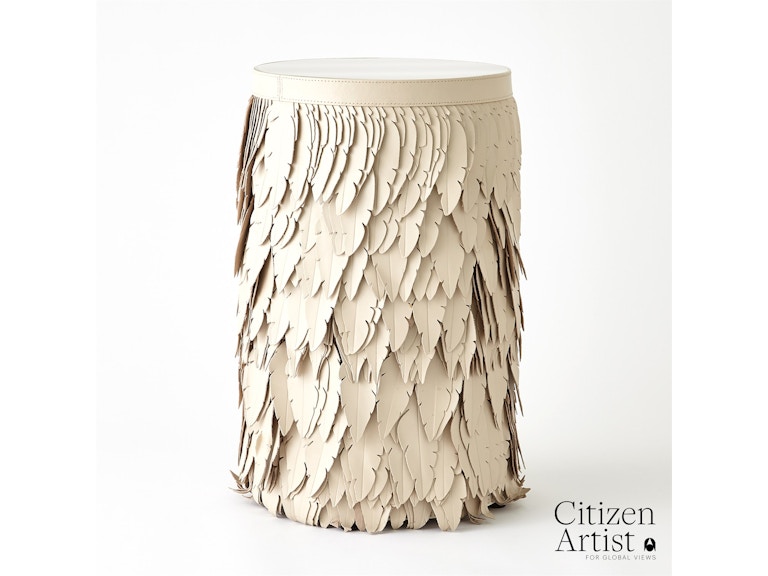 Global Views Casual Dining Emily Martini Table-Ivory CA9.90000 at Norwood Furniture
