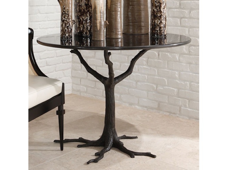 Global Views Casual Dining Faux Bois Dining Table 8.81054 at Norwood Furniture