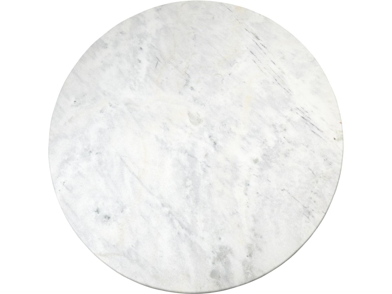 Global Views Casual Dining Flute Table Top-Round-White Marble-60 WDSEH9231-GV at Norwood Furniture