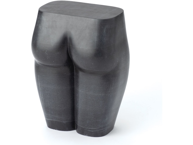 Global Views Casual Dining LHomme Stool-Black FDS9.90059 at Norwood Furniture