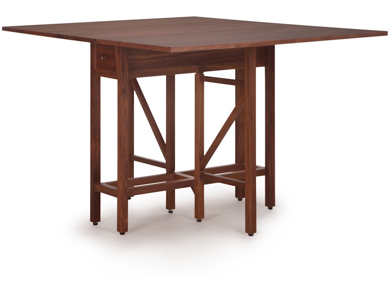 Global Views Casual Dining Liam Drop Leaf Table-Walnut WDS2015-GV at Norwood Furniture