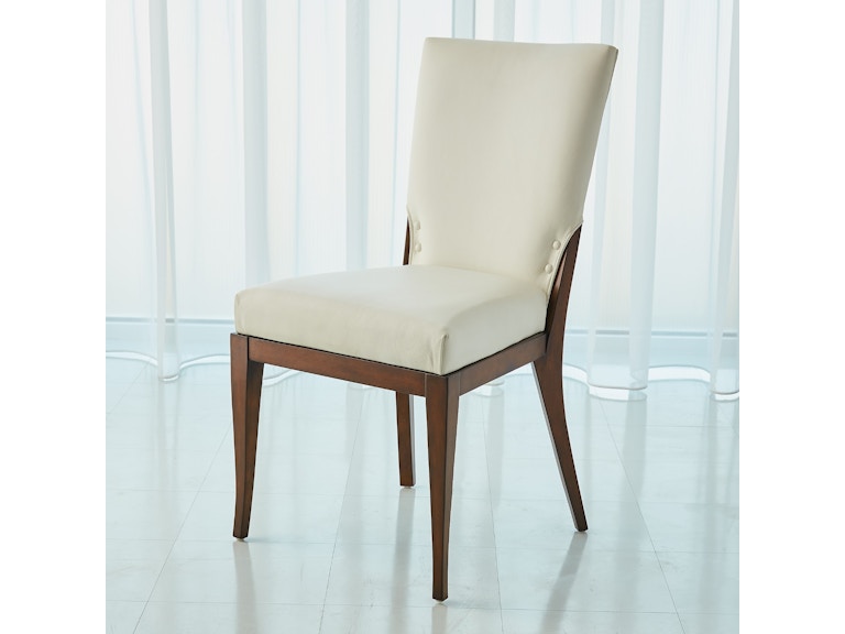 Global Views Casual Dining Opera Chair-White 2636 at Norwood Furniture