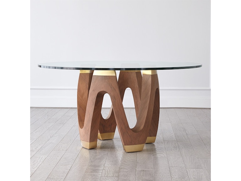 Global Views Casual Dining Wave Dining Table 7.20234 at Norwood Furniture
