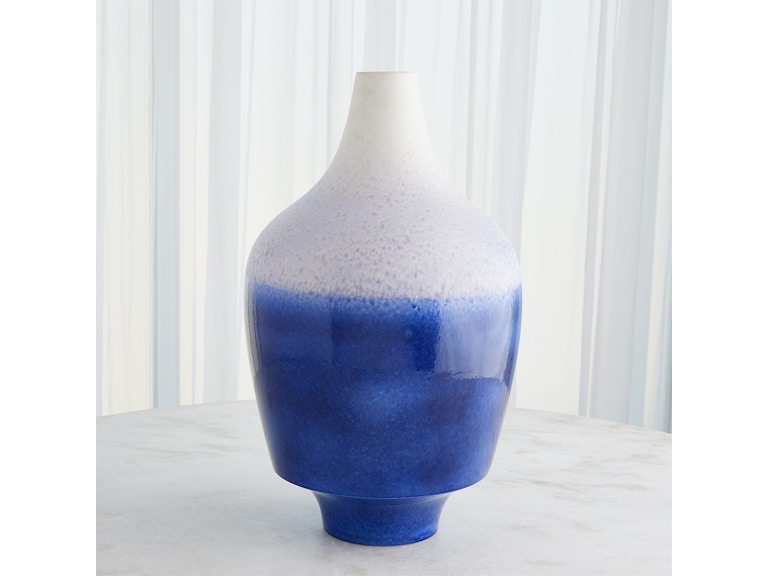 Global Views Home Accents Acorn Vase-Cobalt 1.10960 at Norwood Furniture