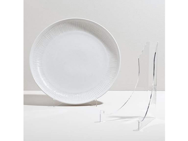 Global Views Home Accents Acrylic Plate Stand 2.40001 at Norwood Furniture