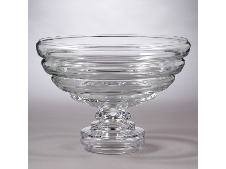 Global Views Home Accents Belted Footed Fruit Bowl 1612 at Norwood Furniture