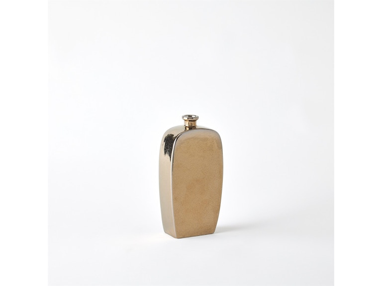 Global Views Home Accents Bridwell Bottle-Bronze-Sm 1.11037 at Norwood Furniture