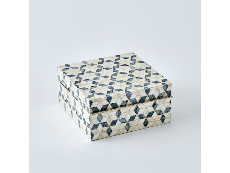 Global Views Home Accents Capiz Shell Box-Med 2752 at Norwood Furniture