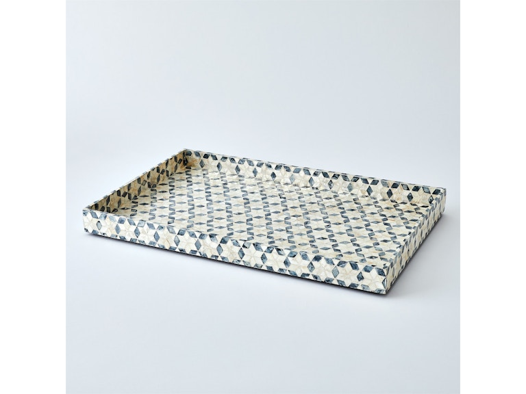 Global Views Home Accents Capiz Shell Tray-Lg 2754 at Norwood Furniture