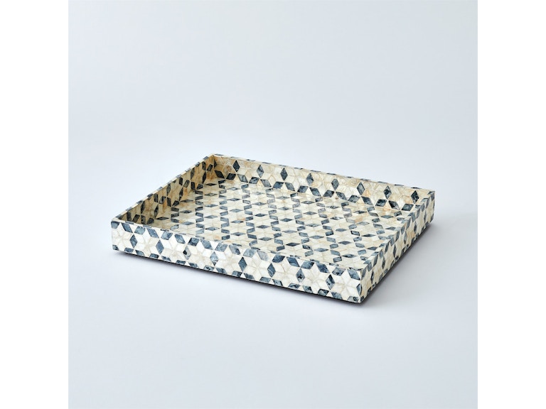 Global Views Home Accents Capiz Shell Tray-Sm 2755 at Norwood Furniture