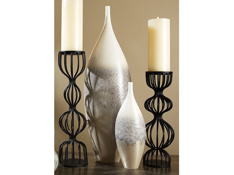 Global Views Home Accents Cream Rises Vase-Tall-Lg 1890 at Norwood Furniture