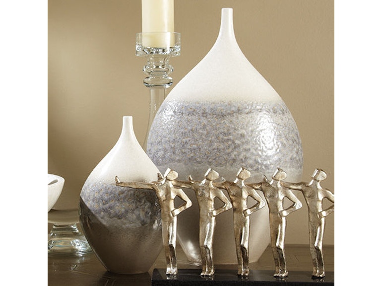 Global Views Home Accents Cream Rises Vase-Wide-Lg 1888 at Norwood Furniture