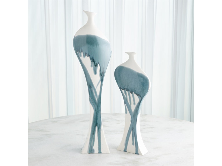 Global Views Home Accents Curvy Bottle-Lambs Ear-Sm 1.10871 at Norwood Furniture