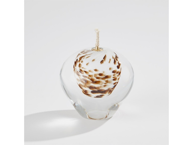 Global Views Home Accents Daphne Oil Candle-Brown Spots-Sm ASH6.60011 at Norwood Furniture