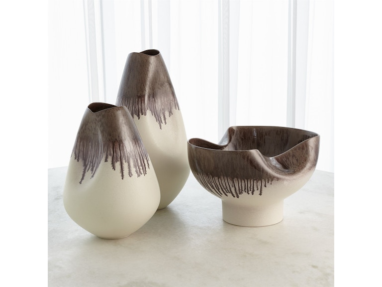 Global Views Home Accents Dented Bowl-Amethyst 1.10841 at Norwood Furniture Global Views Home Accents Dented Bowl-Amethyst 1.10841 at Norwood Furniture