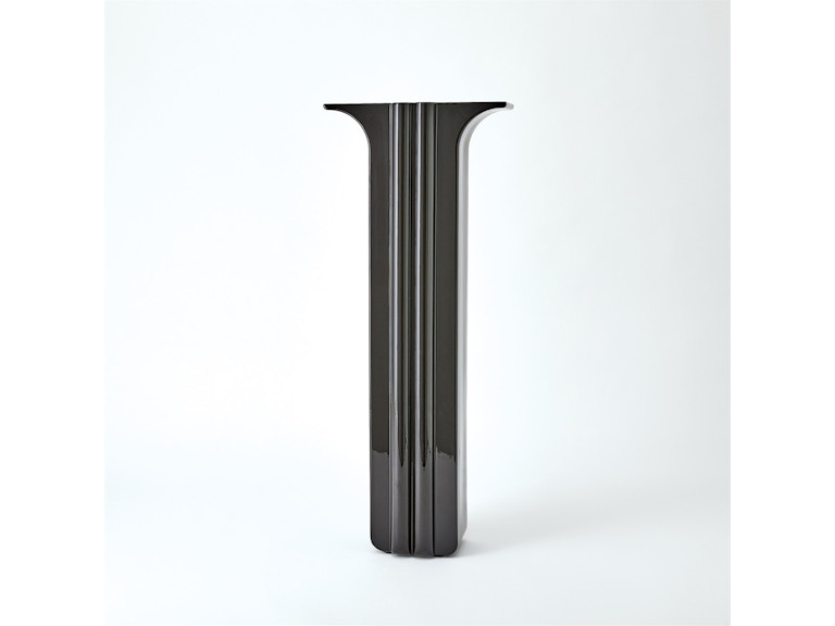 Global Views Home Accents Flying Column Vase-Black-Slim 1.11050 at Norwood Furniture