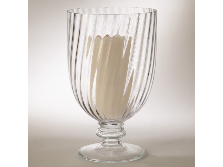 Global Views Home Accents Glamour Hurricane Vase 1961 at Norwood Furniture