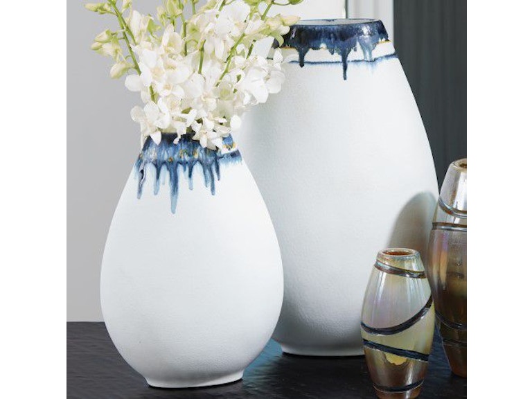 Global Views Home Accents Glass Drip Vase-Lg 1.10573 at Norwood Furniture