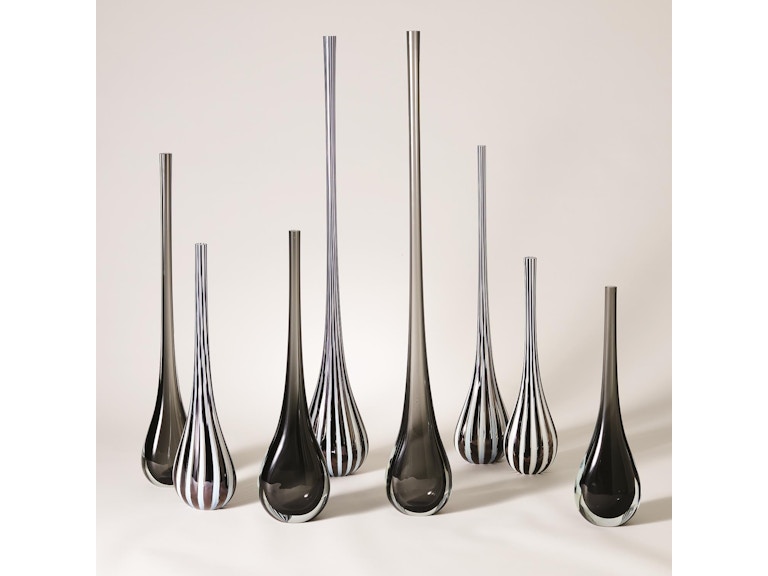 Global Views Home Accents Grey Droplet Vase-XLg 1.10636 at Norwood Furniture