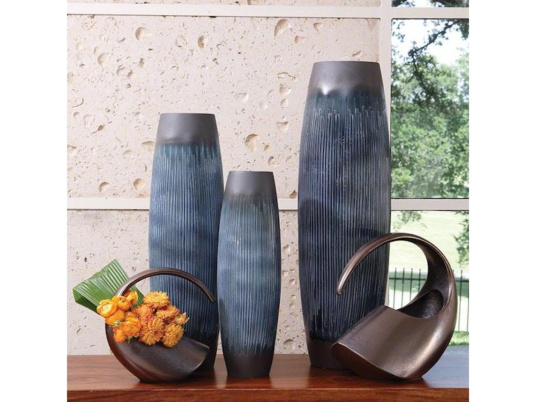 Global Views Home Accents Matchstick Vase-Ink-Lg 1.10287 at Norwood Furniture