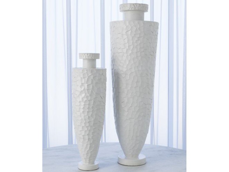 Global Views Home Accents Monumental Chiseled Vase-Lg 3.31399 at Norwood Furniture