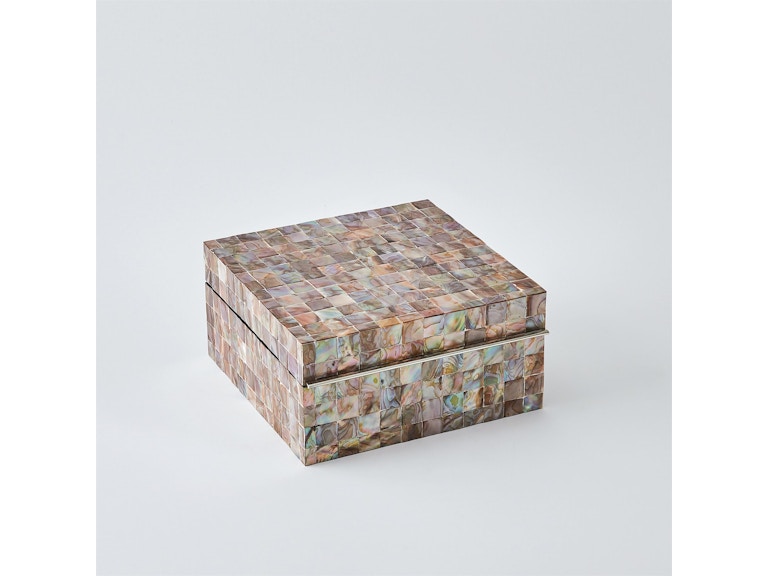 Global Views Home Accents Mother Of Pearl Box-Sunset-Med 2747 at Norwood Furniture