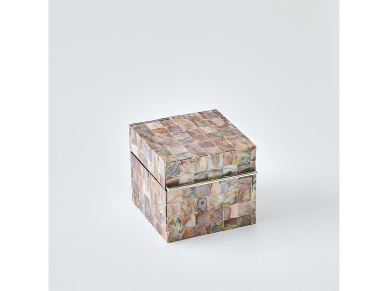 Global Views Home Accents Mother Of Pearl Box-Sunset-Sm 2748 at Norwood Furniture