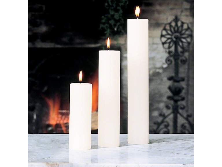 Global Views Home Accents Pillar Candle-Unscented-2 x 6 5144 at Norwood Furniture