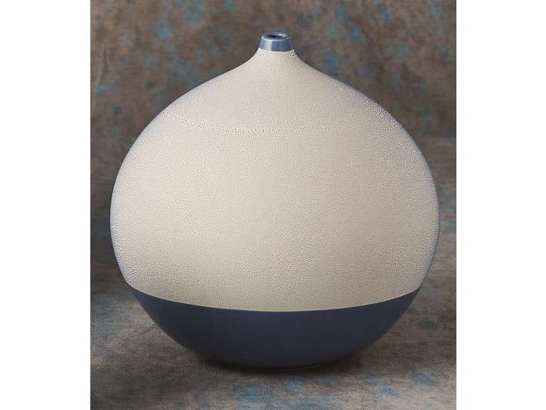 Global Views Home Accents Pixelated Ball Vase-Blue-Med 1.10622 at Norwood Furniture