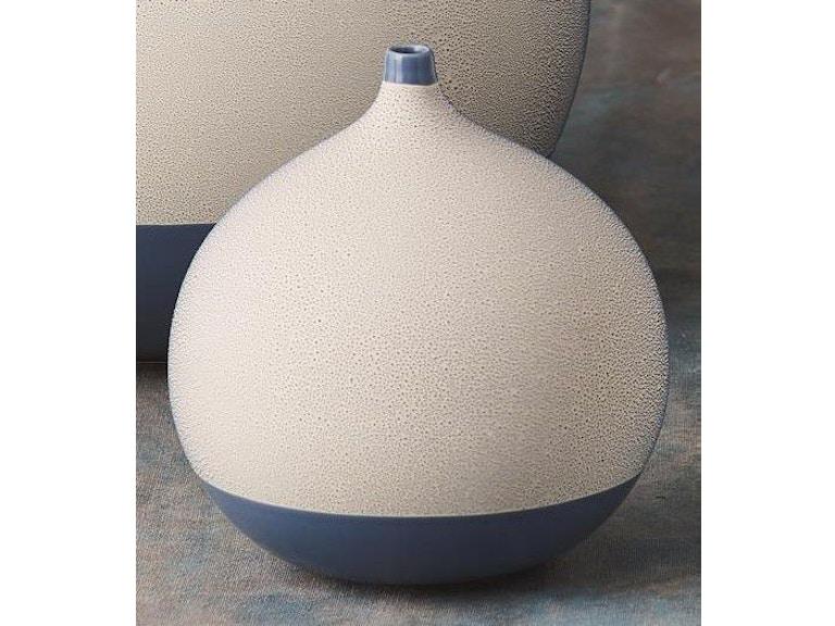 Global Views Home Accents Pixelated Ball Vase-Blue-Sm 1.10623 at Norwood Furniture