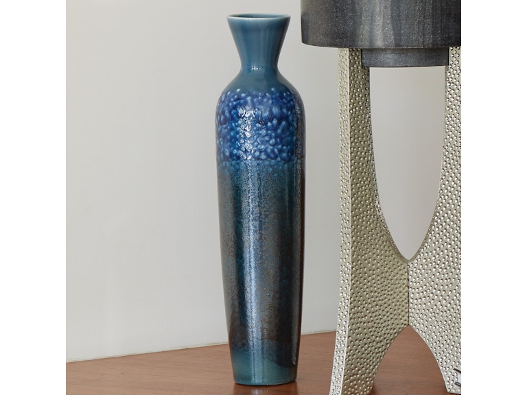 Global Views Home Accents Sapphire Ombre Vase-Sm 1.10557 at Norwood Furniture