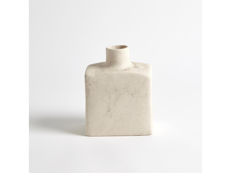 Global Views Home Accents Short Stack Bottle-Reactive Ivory-Lg 1.10724 at Norwood Furniture