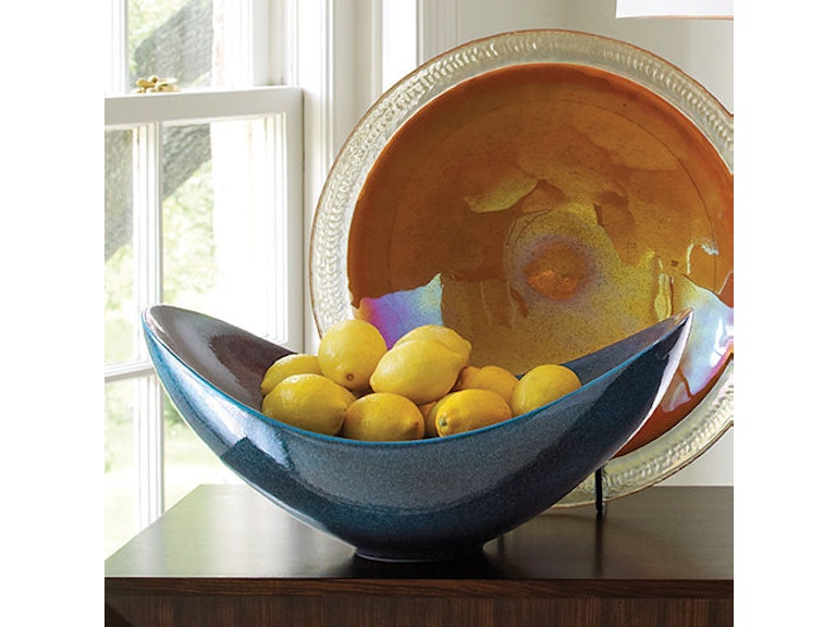 Global Views Home Accents Swoop Bowl-Celestial 1.10052 at Norwood Furniture
