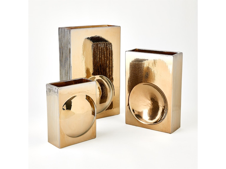 Global Views Home Accents Symbiotic Vase-Bronze-Lg 1.10975 at Norwood Furniture